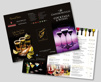 Drink Menus & Wine List Printing Drink Menus & Wine List Printing