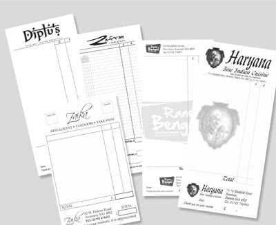 Restaurant Bill Books Restaurant Bill Books