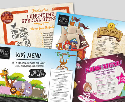 Colour Printed, Paper Placemats for Restaurants, Bars & Cafes Colour Printed, Paper Placemats for Restaurants, Bars & Cafes